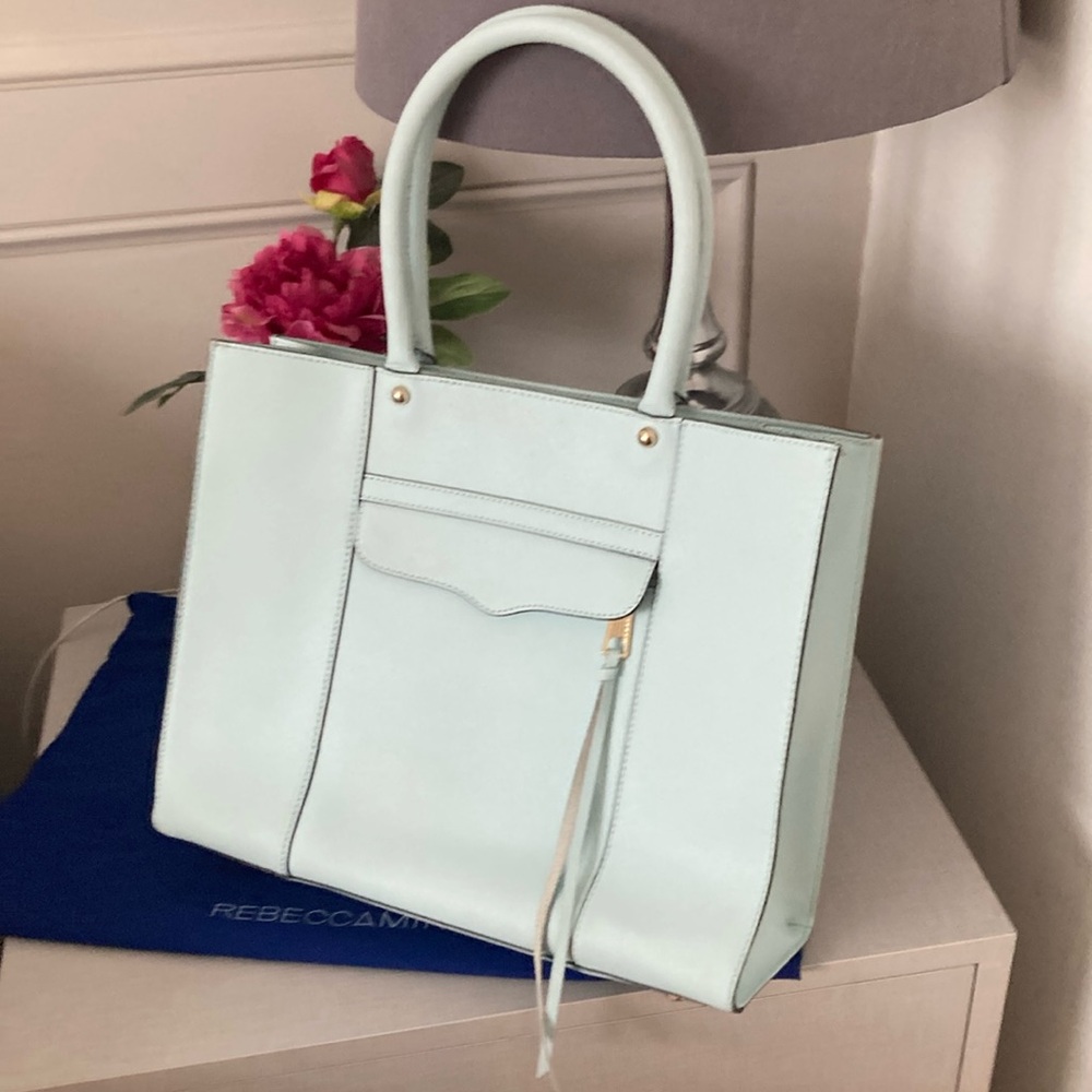 Rebecca Minkoff MAB Light Blue Tote Bag